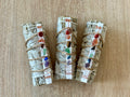 7 Chakra Selenite White Sage Smudge Stick | Chakra Crystal Cleansing Bundle