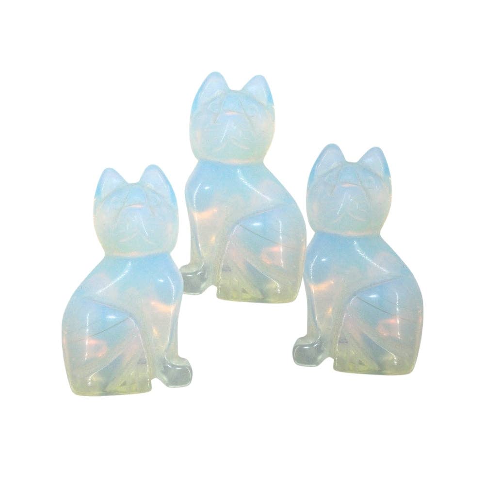 Crystal Cat - Opalite