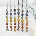 Crystal Car Hanger – 7 Chakra or Tiger's Eye