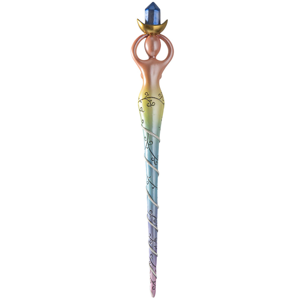 Spiral Goddess Mystical Magic Wand – Large