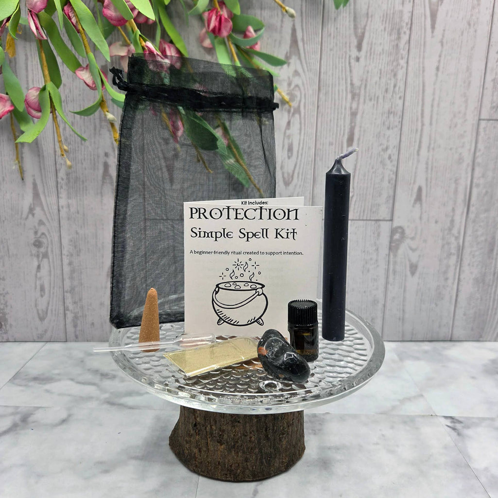 Protection Simple Spell Kit – Beginner Witchcraft & Protection Ritual Kit