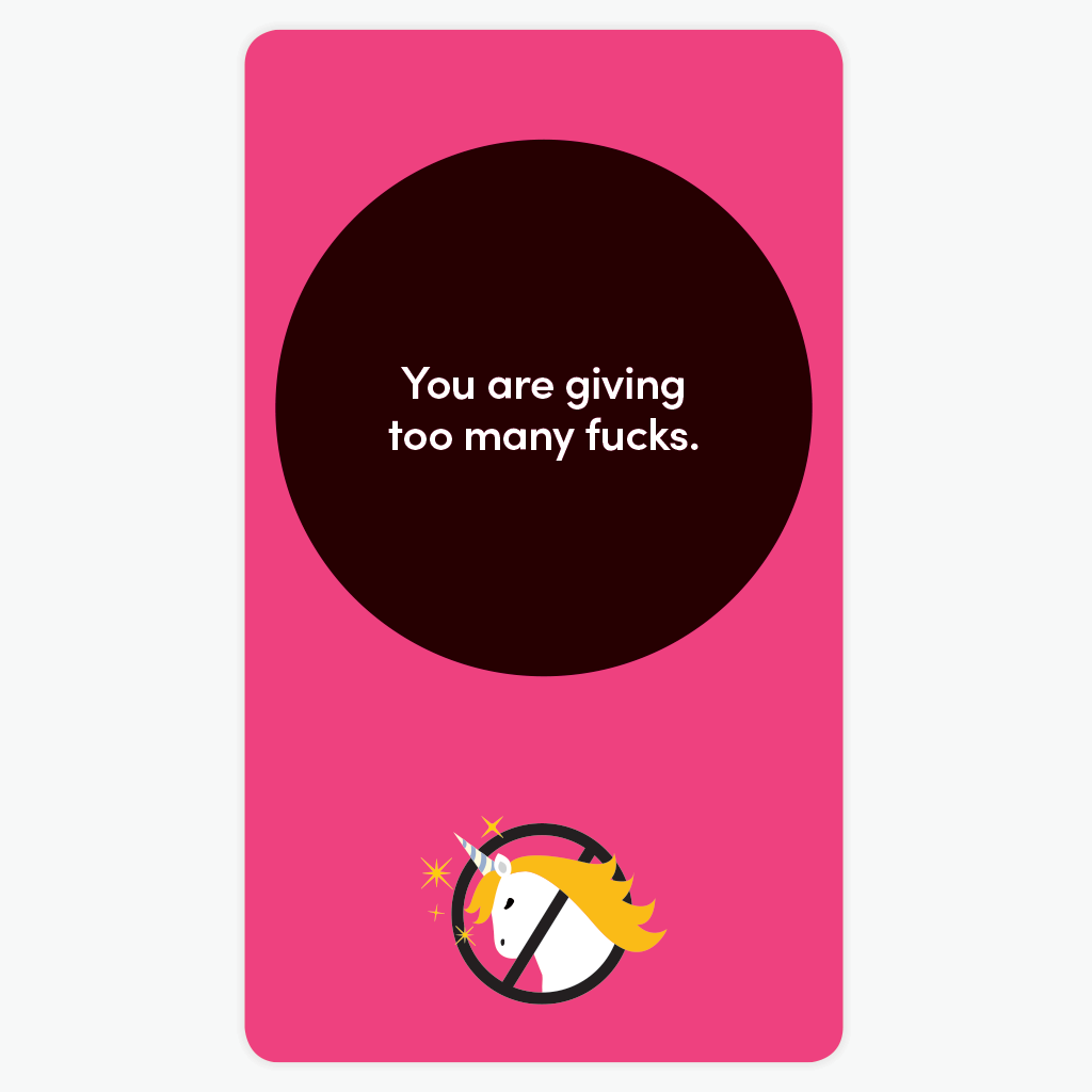 Rebel Deck Oracle Cards | Bold & Honest Daily Guidance Deck | 60-Card Straight-Talking Oracle Set