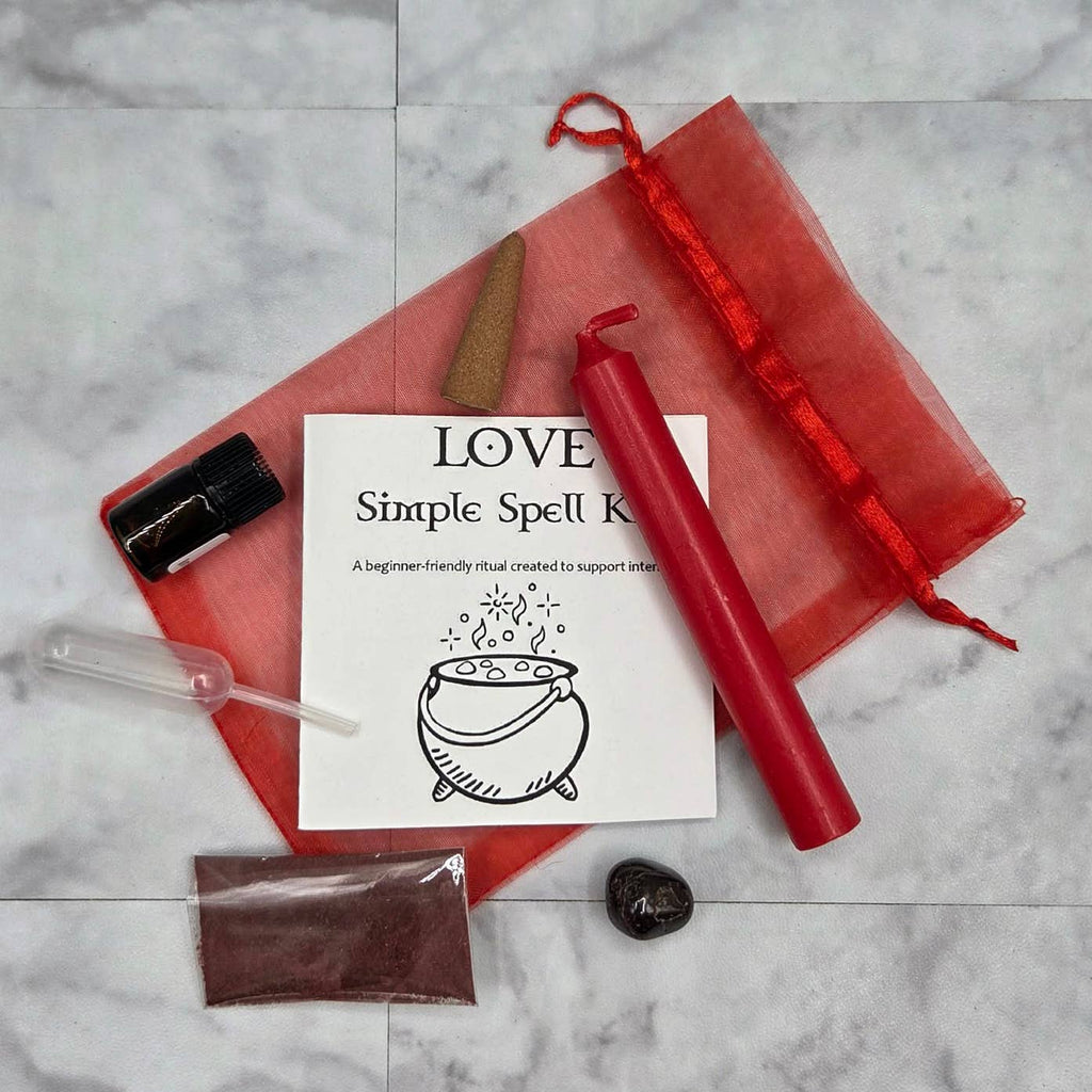 Love Simple Spell Kit | Beginner-Friendly Intention Ritual Set