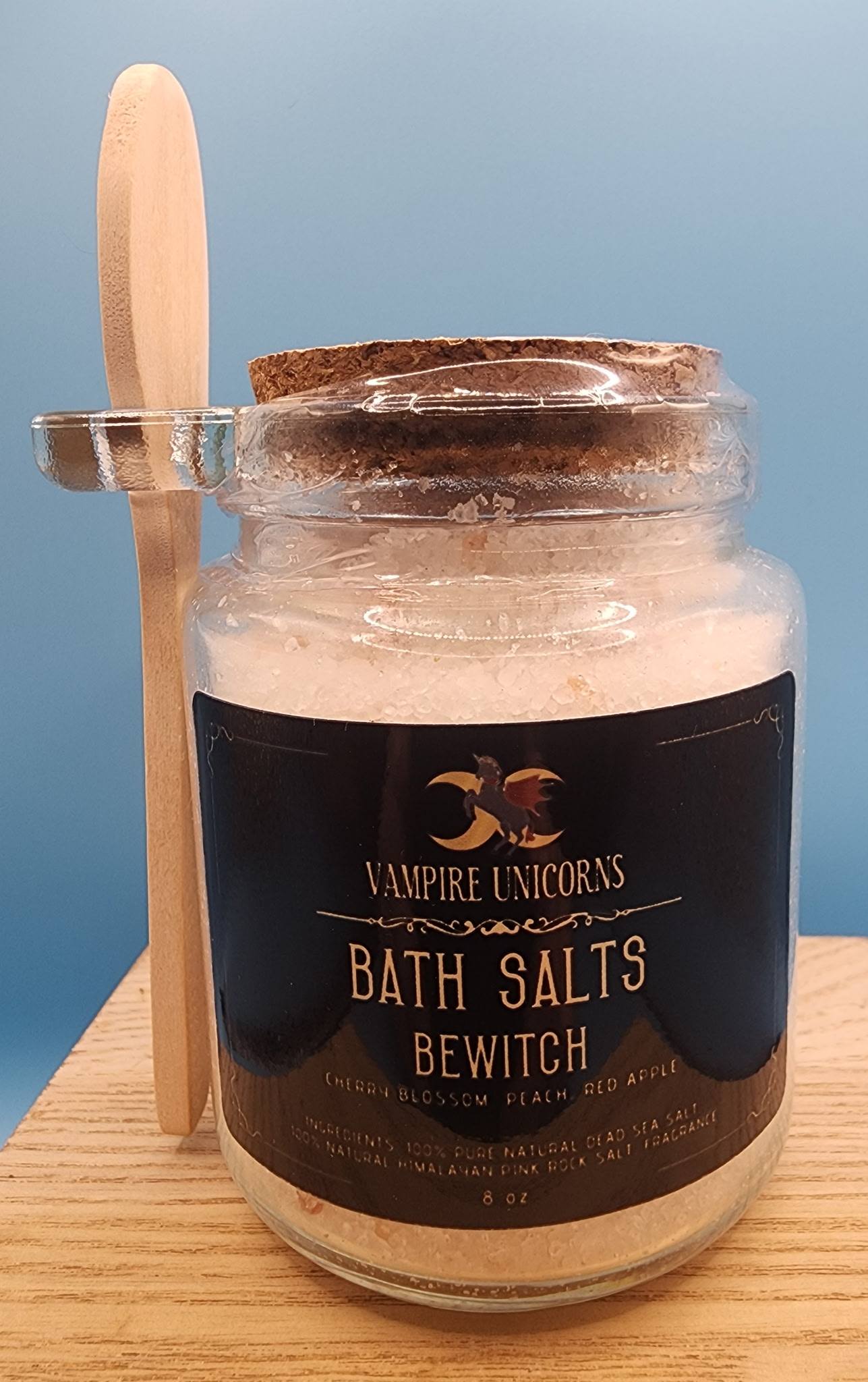 Bewitch Ritual Bath Salts – Love Spell Soak with Dead Sea & Himalayan Salt – 8oz