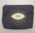 Evil Eye Zipper Pouch – Protective Symbol Makeup & Spiritual Accessory Bag