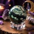 Emerald Coast | One-of-a-Kind Ocean Jasper Sphere