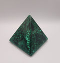 Malachite Pyramid | Polished Green Crystal Pyramid for Protection & Transformation