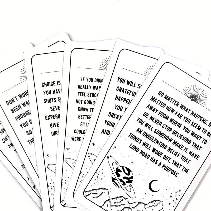 Messages from the Universe Oracle Cards | Cosmic Moon Oracle Deck | Spiritual Guidance Cards | Celestial Divination Deck