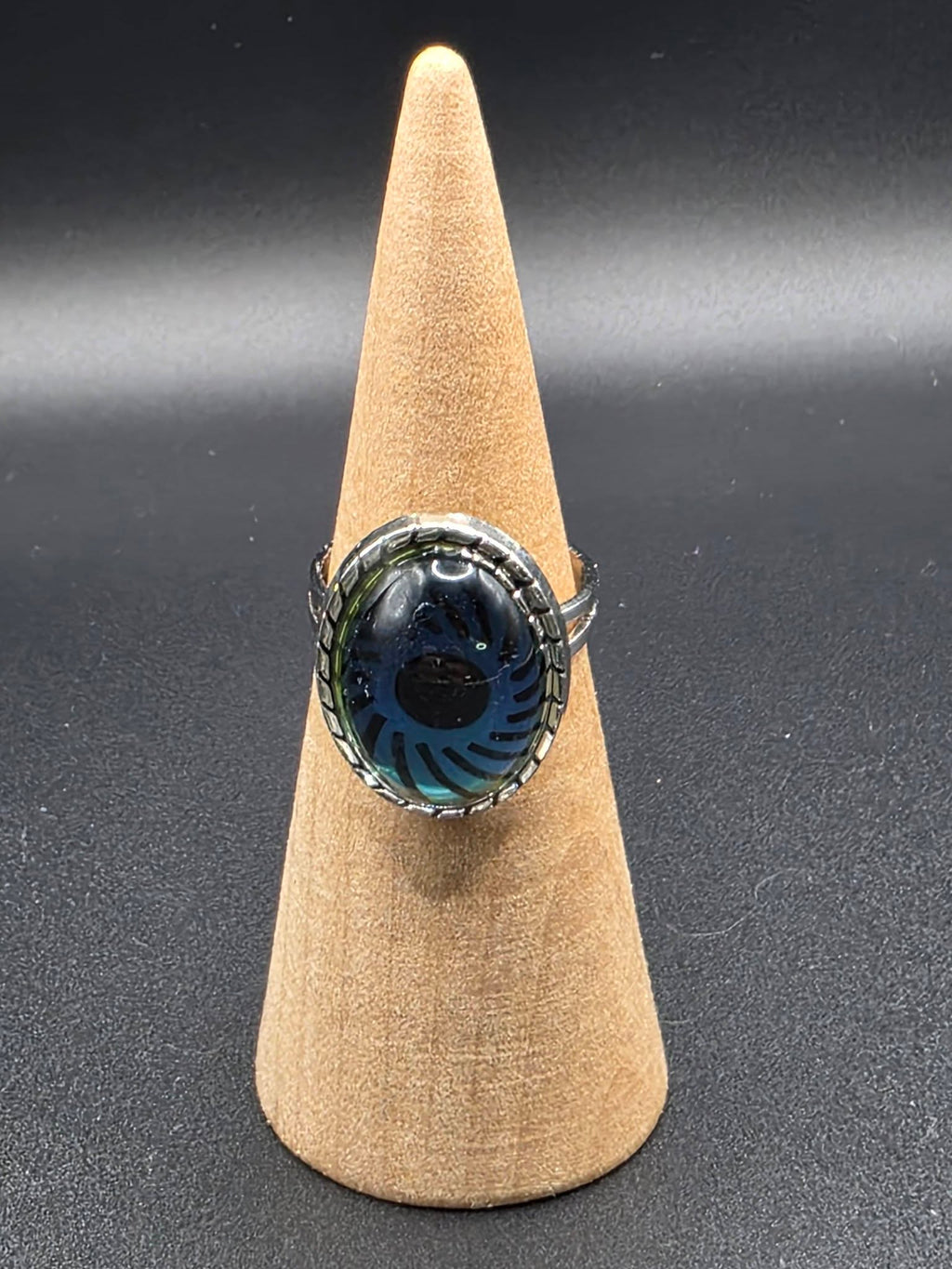 Color-Changing Mood Rings – Silver Adjustable Emotion Rings