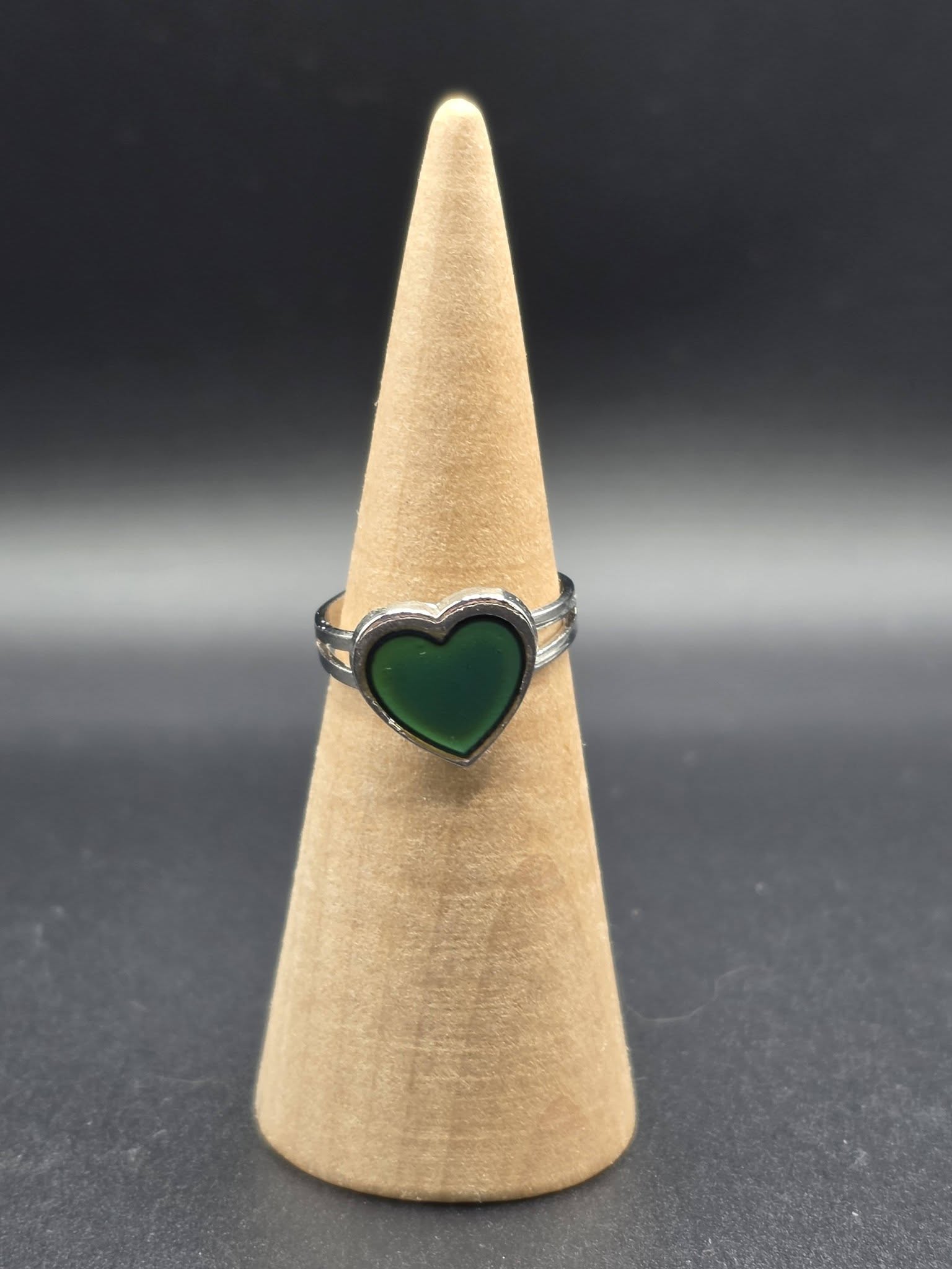 Color-Changing Mood Rings – Silver Adjustable Emotion Rings