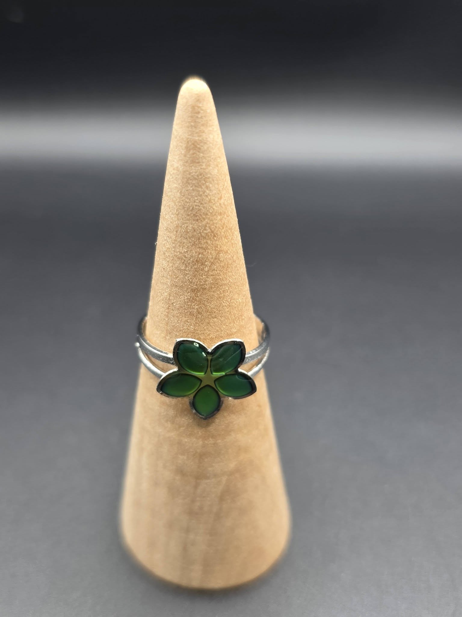 Color-Changing Mood Rings – Silver Adjustable Emotion Rings