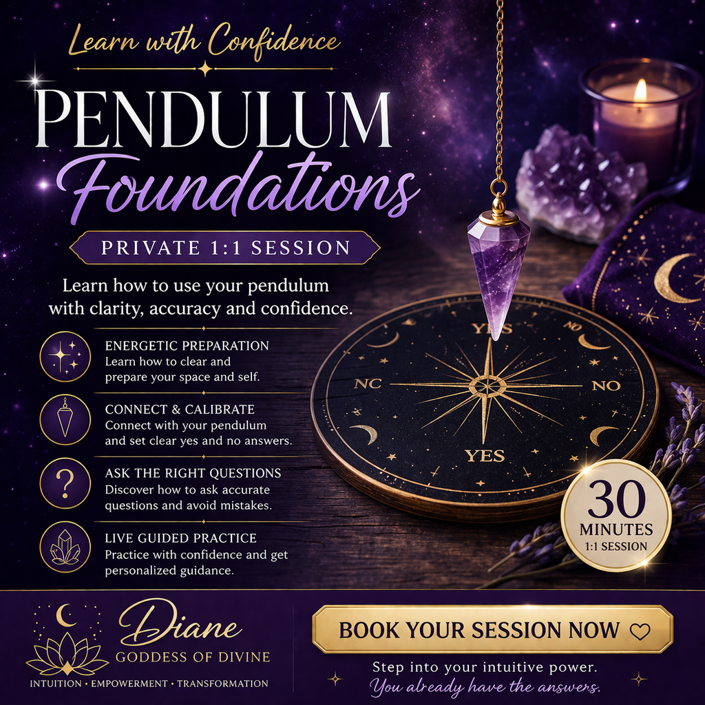 Pendulum Foundations Session | Learn to Use Your Pendulum with Confidence (30 Minutes)