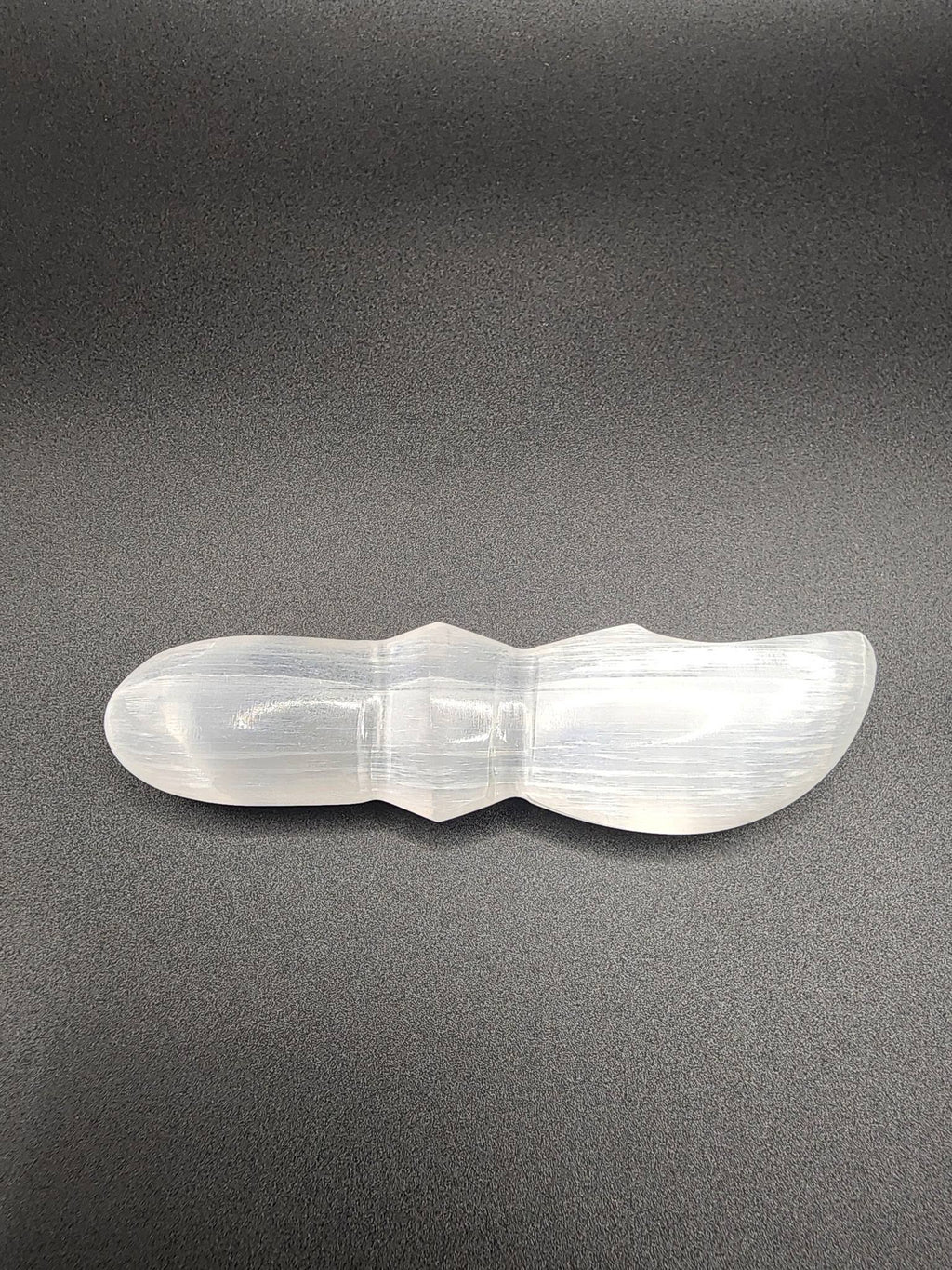 Selenite Ritual Knife – Decorative Carved Crystal Tool