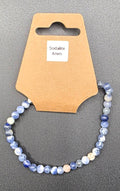 Sodalite Crystal Bracelet – Natural Stone Bead Bracelet