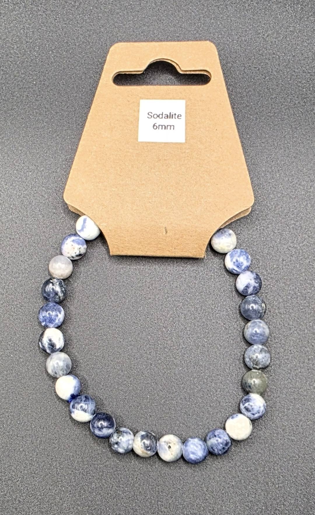 Sodalite Crystal Bracelet – Natural Stone Bead Bracelet