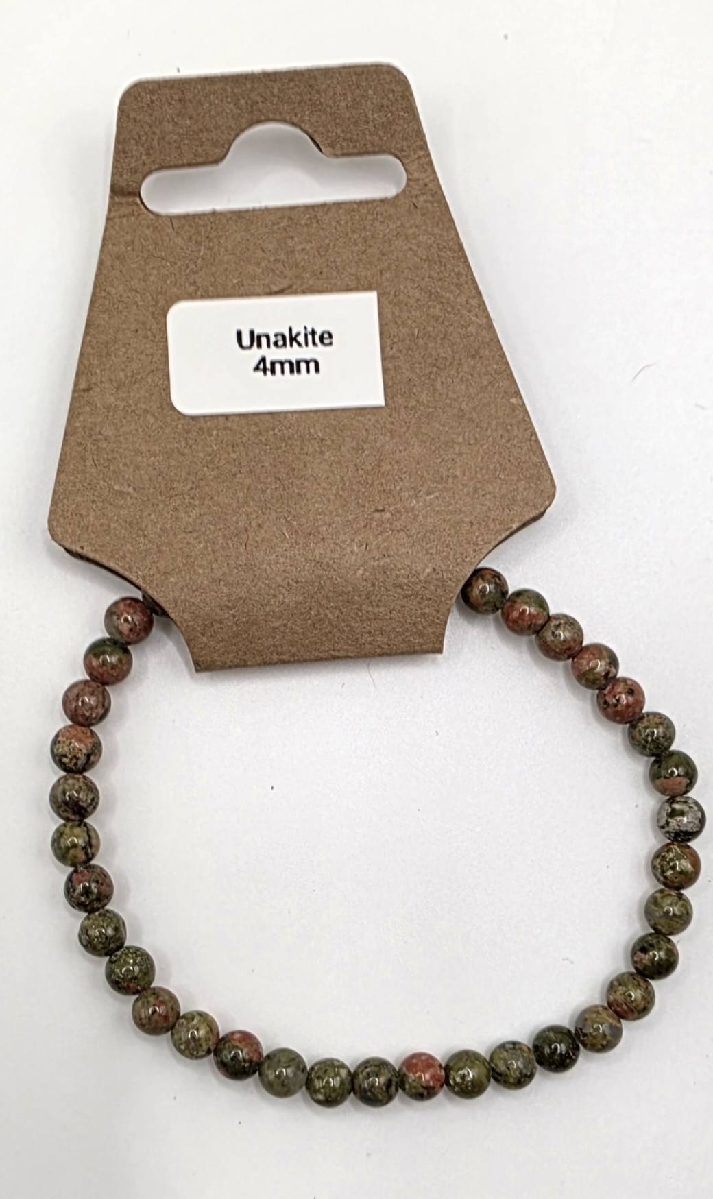 Unakite Crystal Bracelet | Compassion Stone | Real Unakite Bead Bracelet | 4mm 6mm 8mm