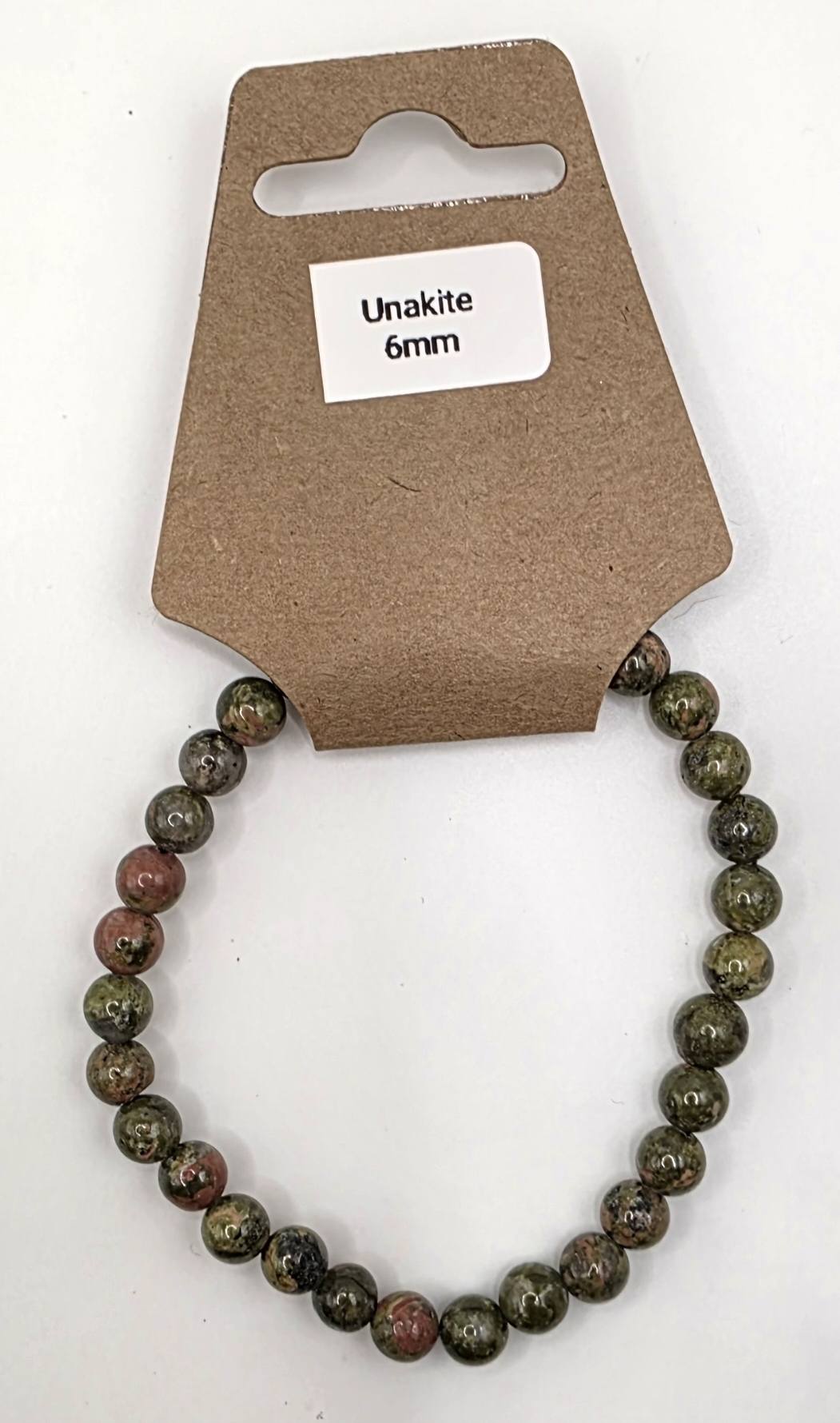 Unakite Crystal Bracelet | Compassion Stone | Real Unakite Bead Bracelet | 4mm 6mm 8mm