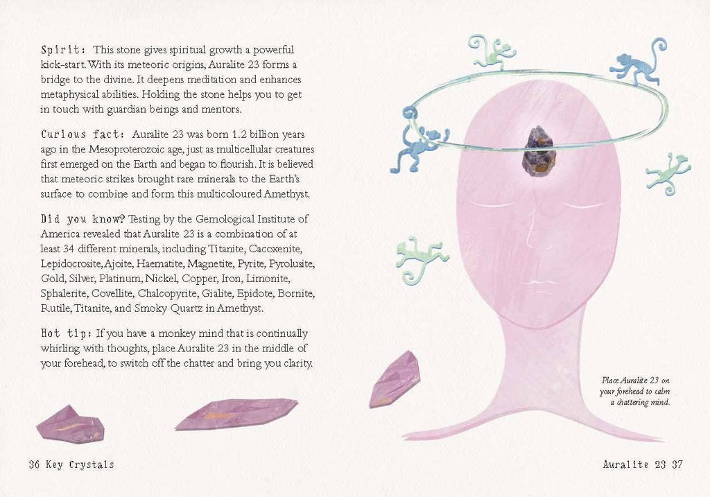 The Little Book of Crystals | Judy Hall Crystal Guide | Beginner Crystal Healing Book
