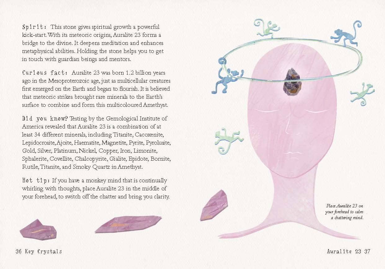 The Little Book of Crystals | Judy Hall Crystal Guide | Beginner Crystal Healing Book