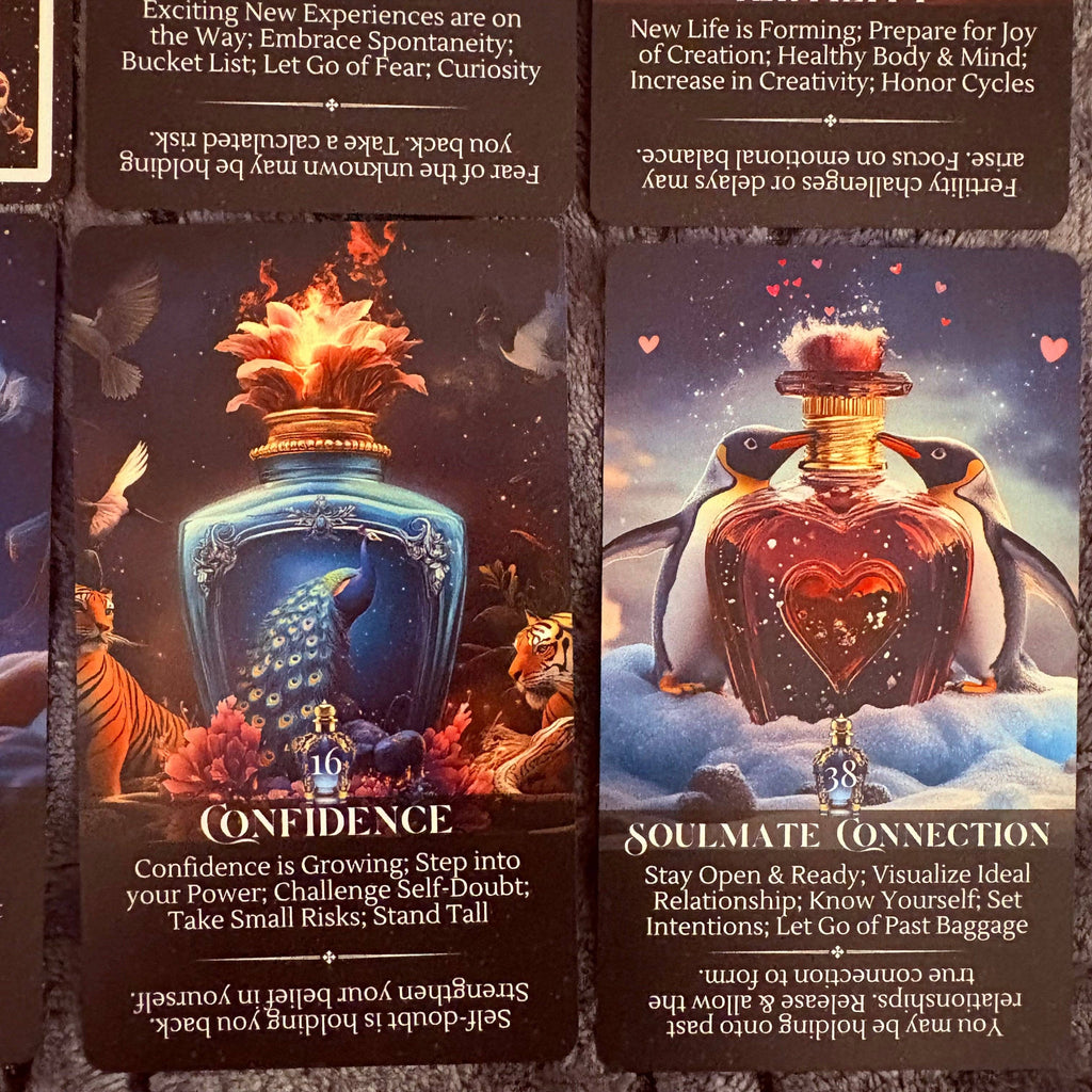Manifestation Messages in a Bottle Oracle Deck | 40-Card Intuitive Manifestation & Guidance Deck
