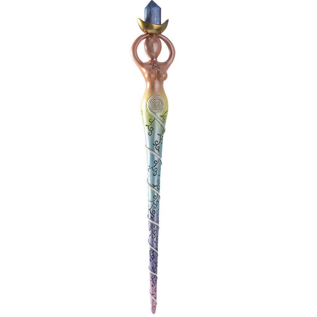 Spiral Goddess Mystical Magic Wand – Large