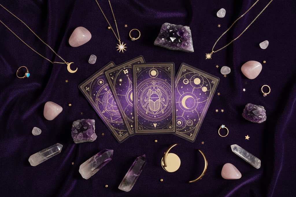 Crystal Flat Lay