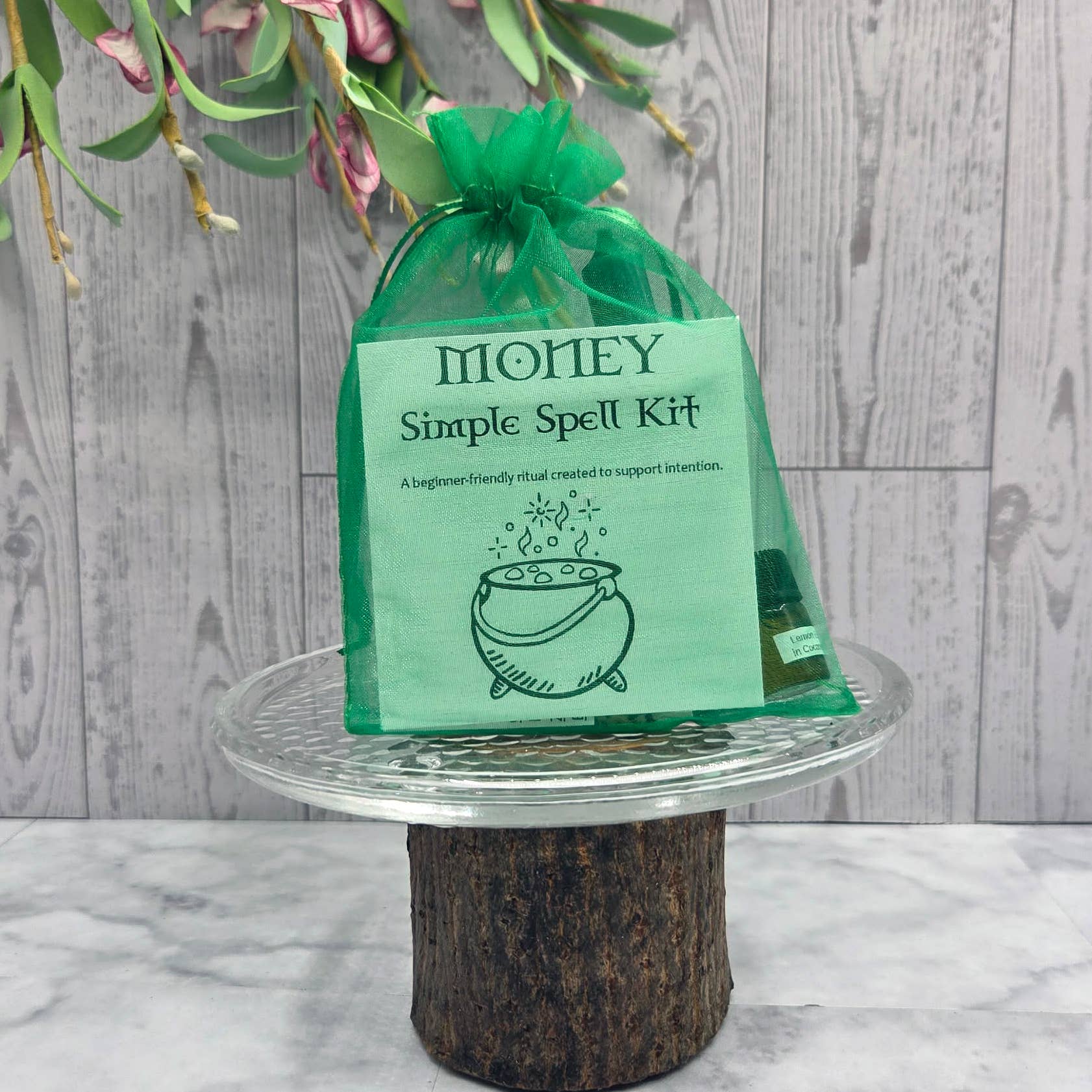 Money Simple Spell Kit – Beginner Prosperity & Abundance Ritual Kit