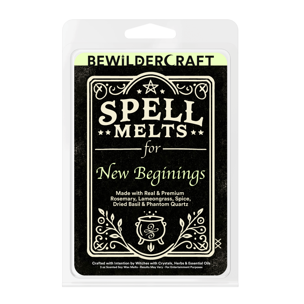 New Beginnings Spell Wax Melts – Manifestation & Fresh Start Ritual Melts