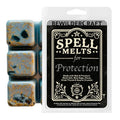 Protection Spell Wax Melts | Blue Sage & Quartz Ritual Melts