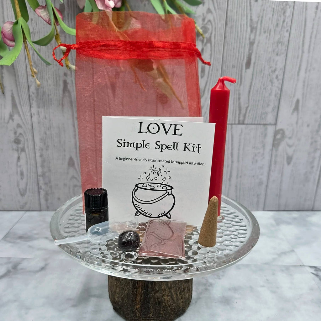 Love Simple Spell Kit | Beginner-Friendly Intention Ritual Set