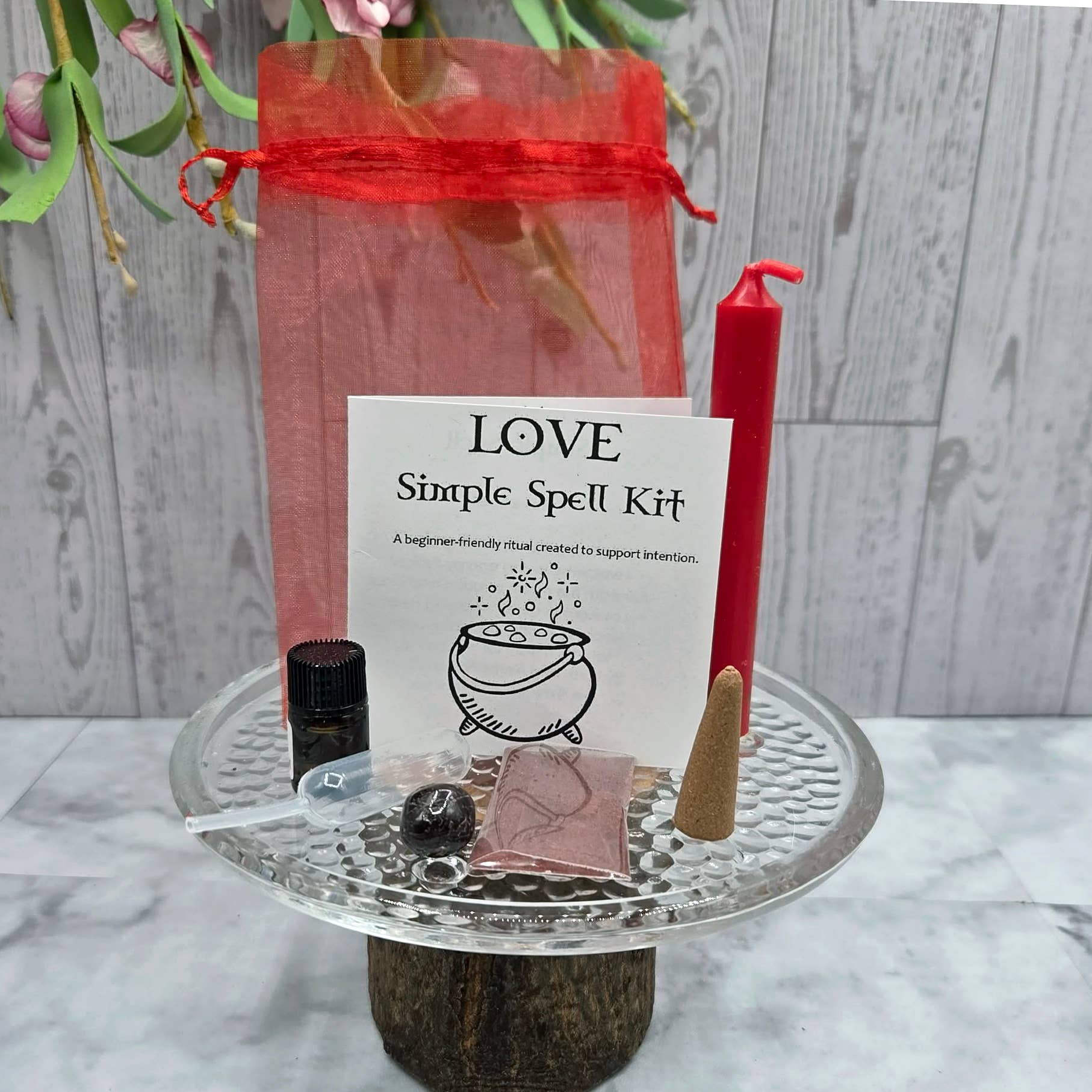 Love Simple Spell Kit | Beginner-Friendly Intention Ritual Set