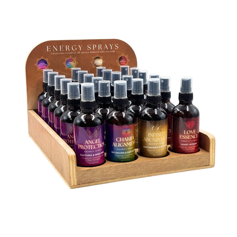 Intention Sprays – Angel Protection, Chakra Alignment, Infinite Abundance & Love Essence