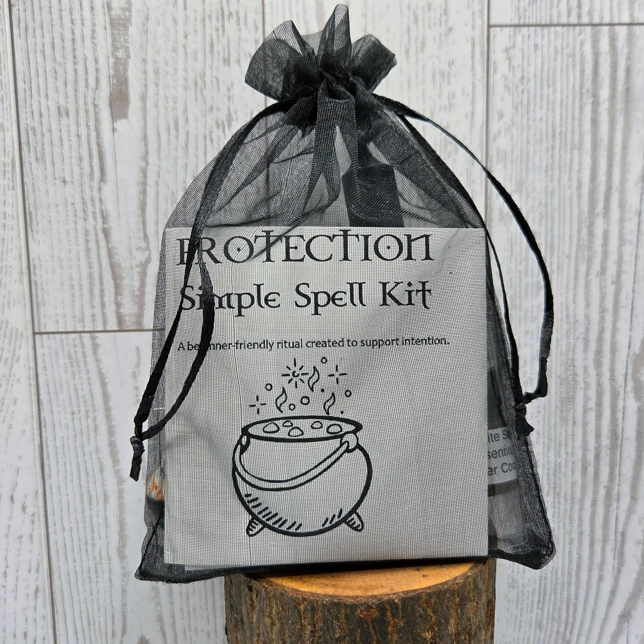 Protection Simple Spell Kit – Beginner Witchcraft & Protection Ritual Kit