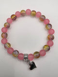 Blush Heart Healing Intention Bracelet – Self Love • Compassion • Emotional Balance