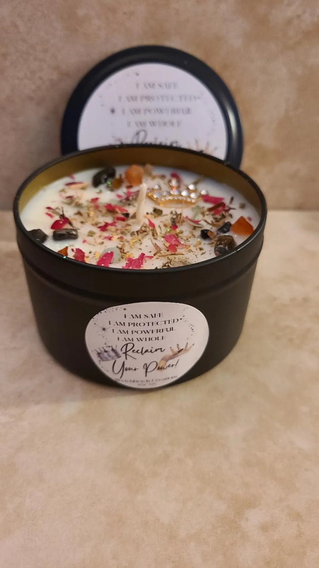 Reclaim Your Power Ritual Candle | Energy Reclamation & Personal Sovereignty Spell Candle