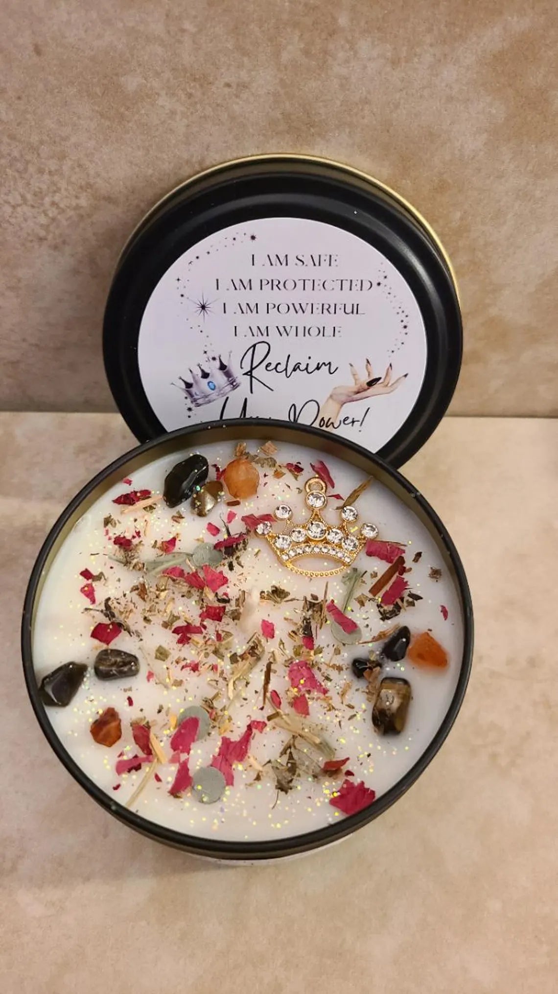 Reclaim Your Power Ritual Candle | Energy Reclamation & Personal Sovereignty Spell Candle